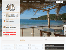 Tablet Screenshot of perequeimoveis.com